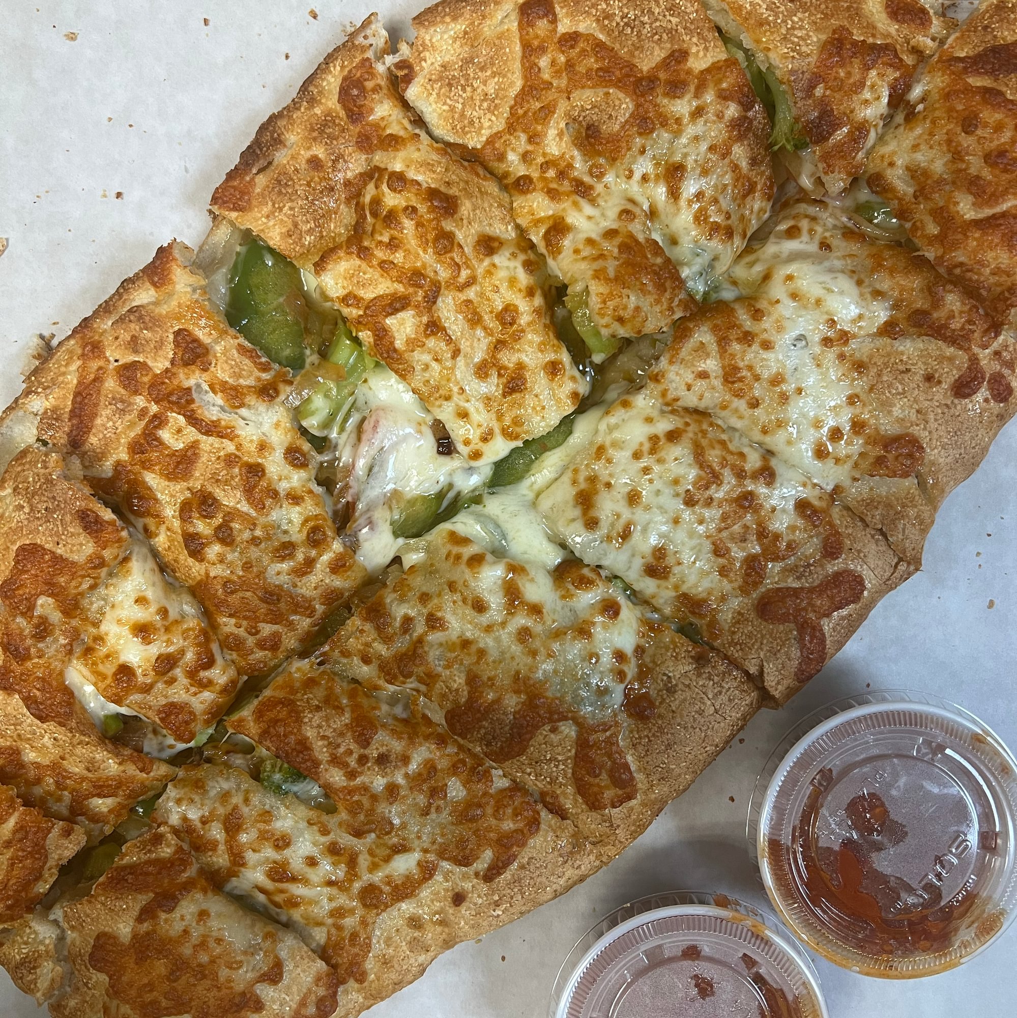 Chicken Broccoli Alfredo Calzone