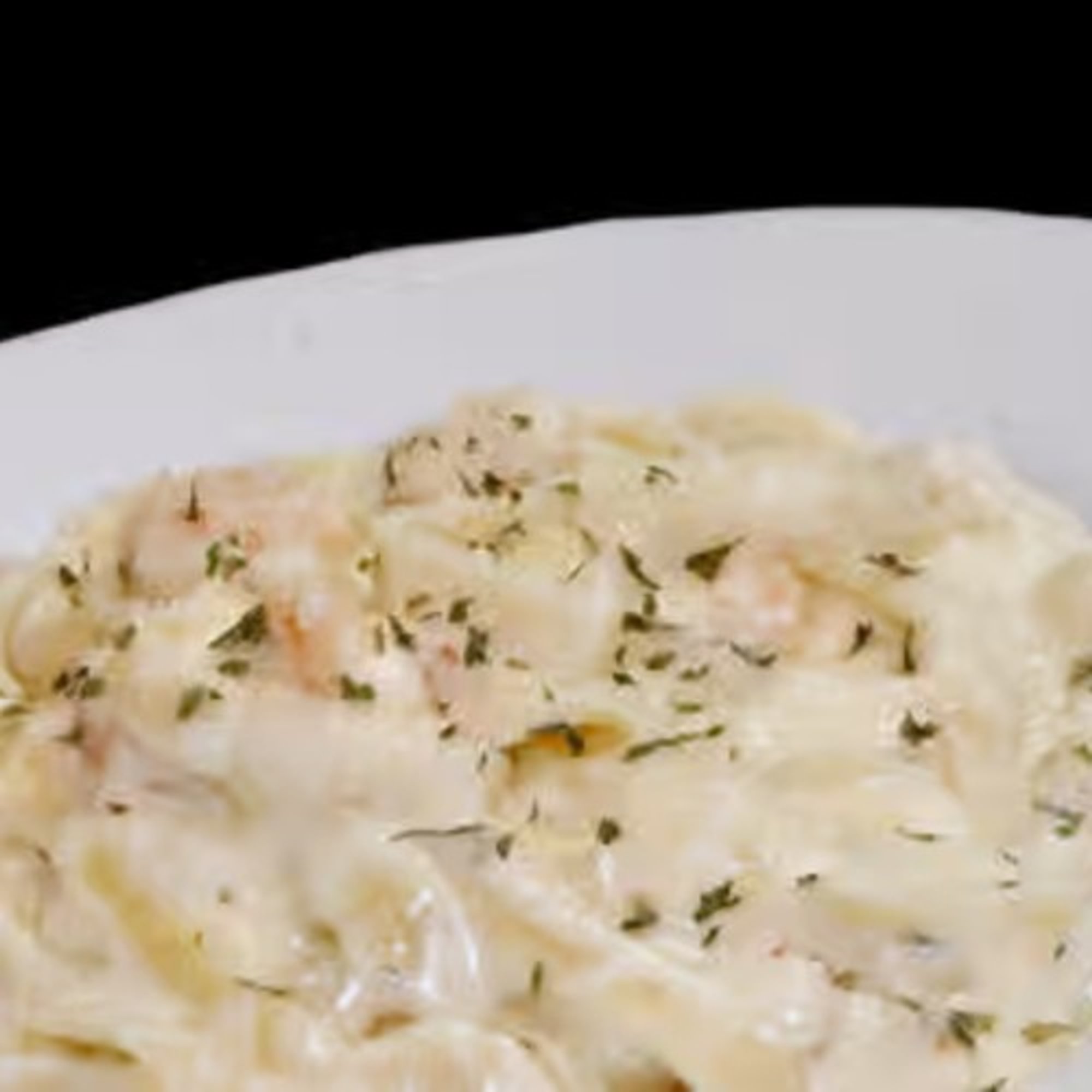 Fettuccine Alfredo Shrimp