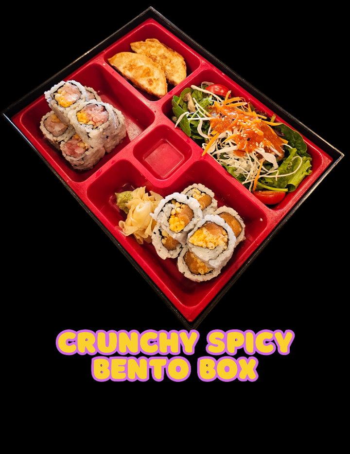 Crunchy Spicy Bento Box