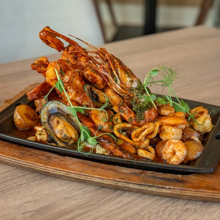 Mariscos a la Parrilla