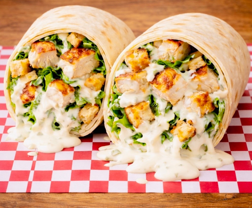 Grilled Chicken Caesar Wrap