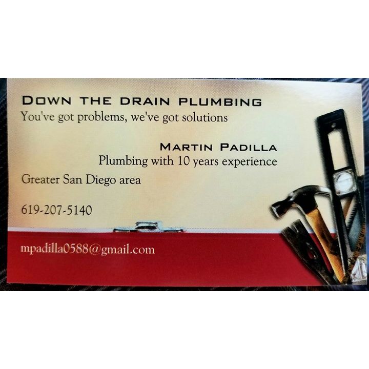 Down The Drain Plumbing