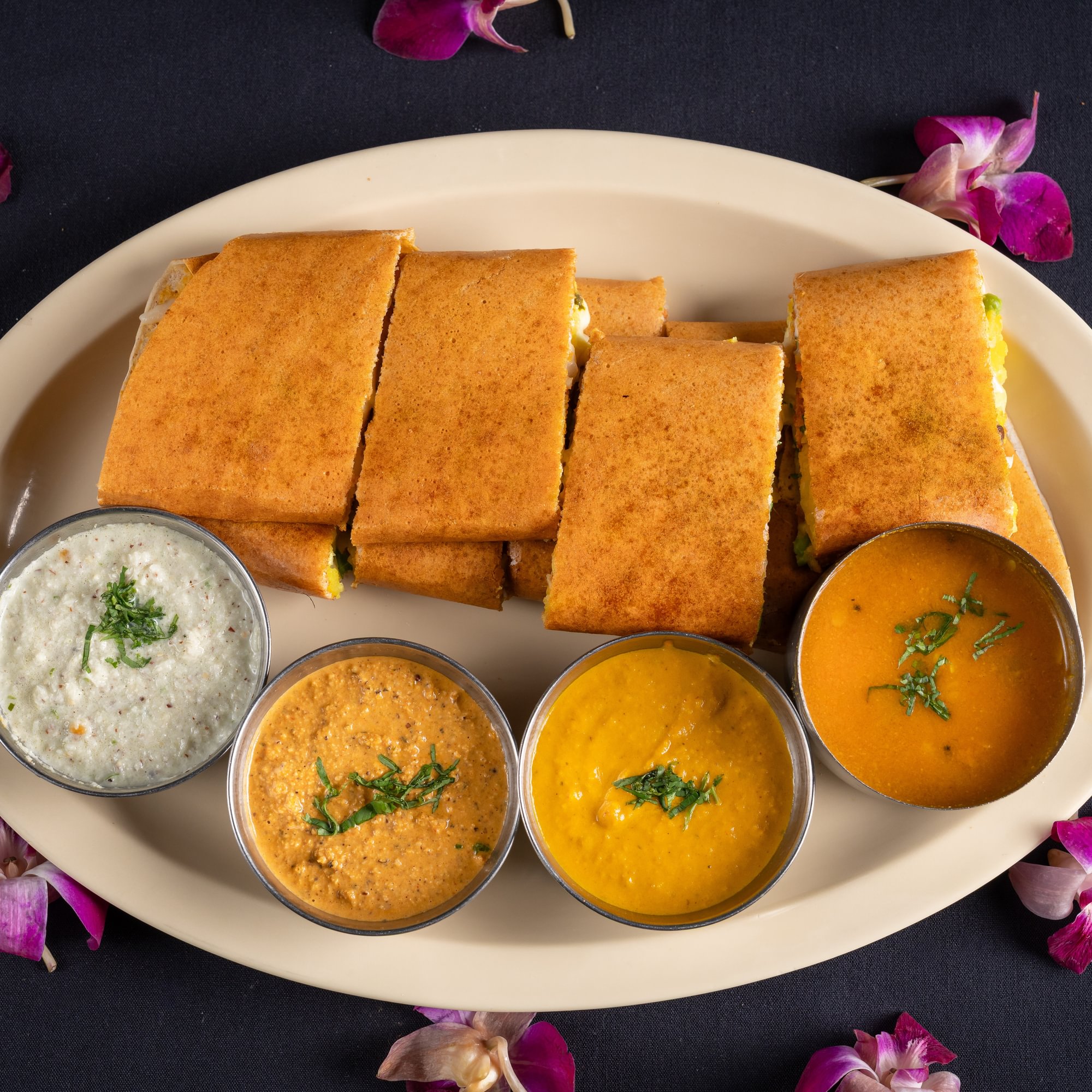 Cheese Special Spring Dosa