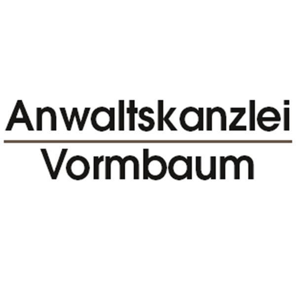 Logo von Anwaltskanzlei Vormbaum