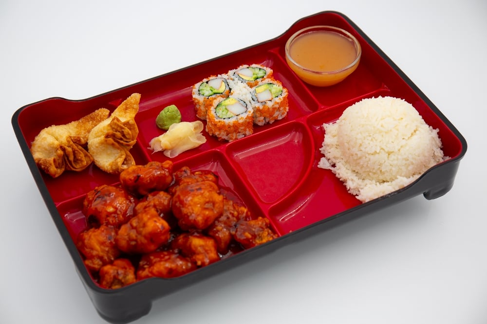 Bento Box A5 - General Gau's Chicken