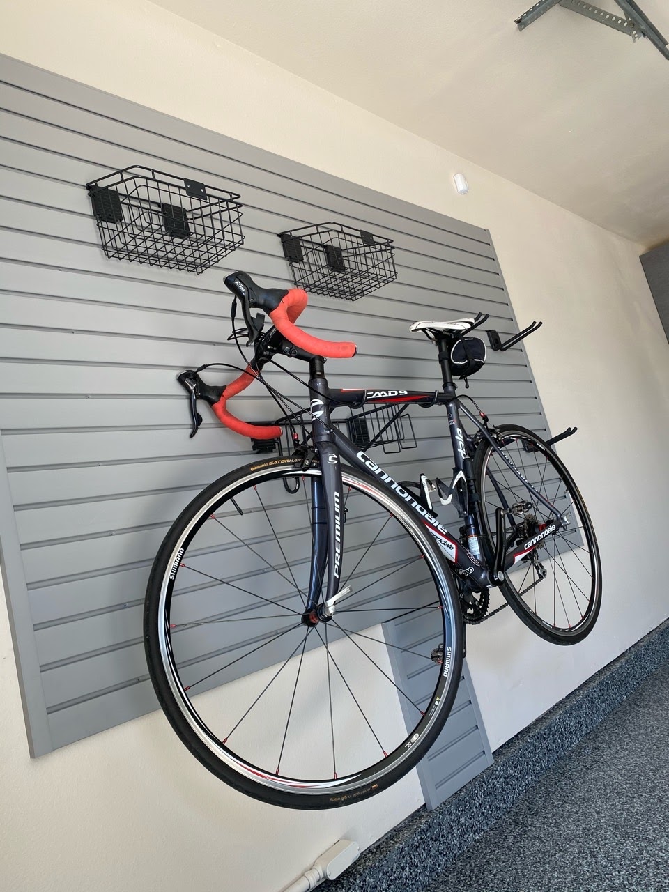 Slatwall w/ Bike Hooks