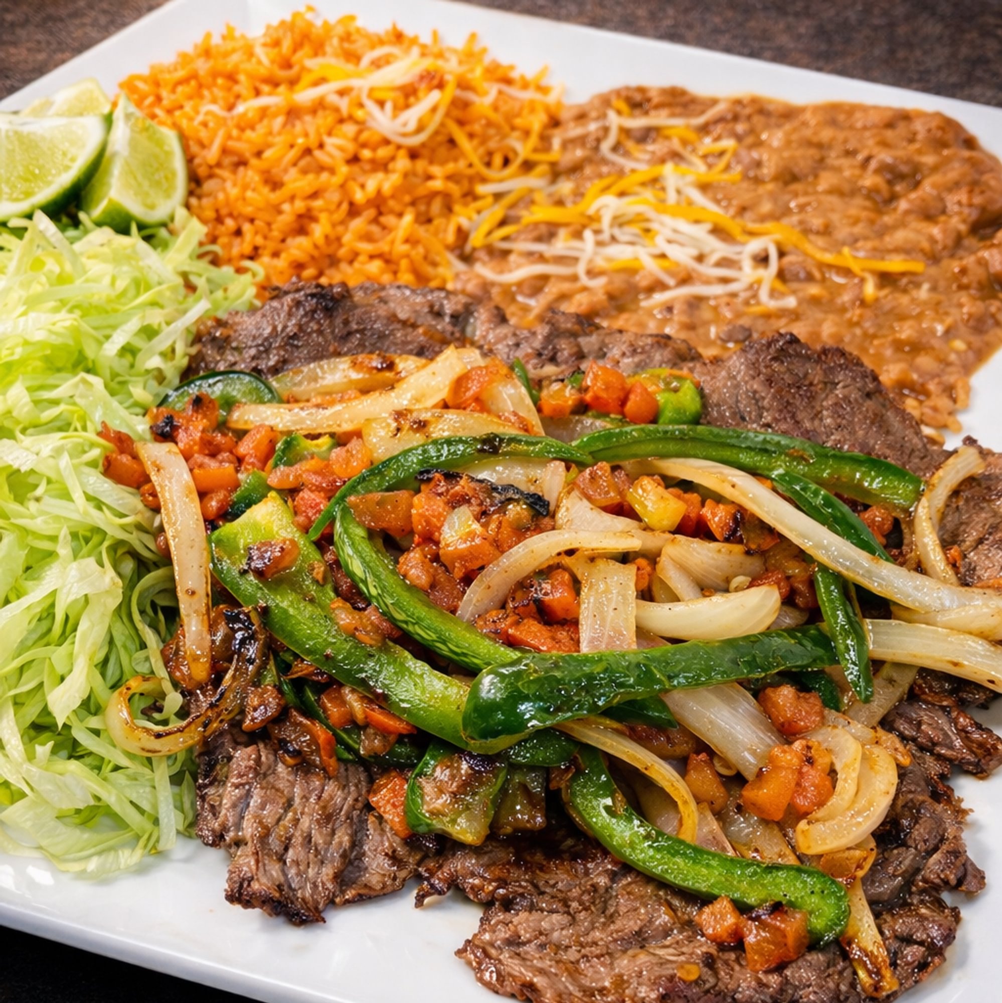 Bistec a La Mexicana