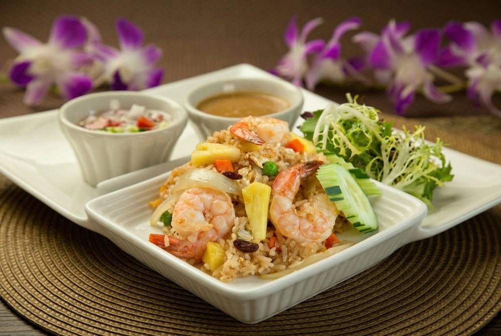 Hawaiian Pineapple Fried Rice