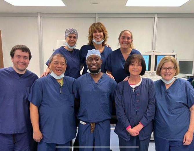 The expert staff at Azura Surgery Center Connecticut