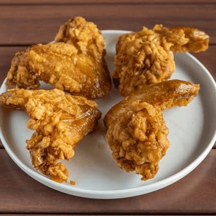 24. Fried chicken wings (4) (whole)