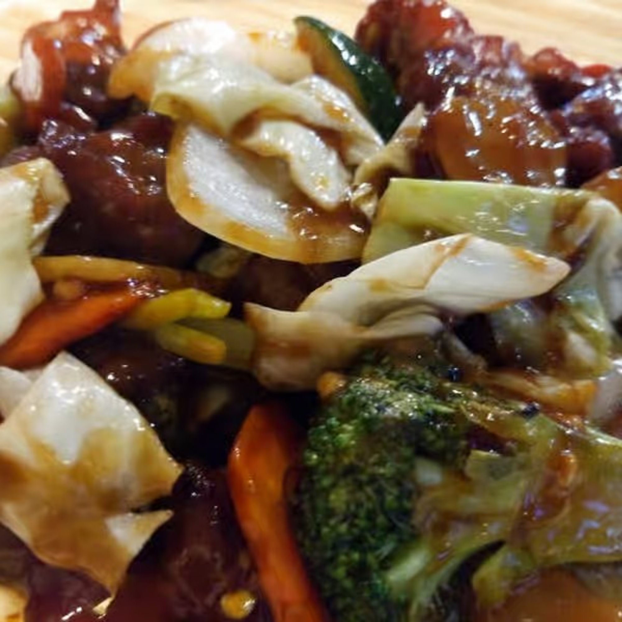 Beef with Garlic Sauce
