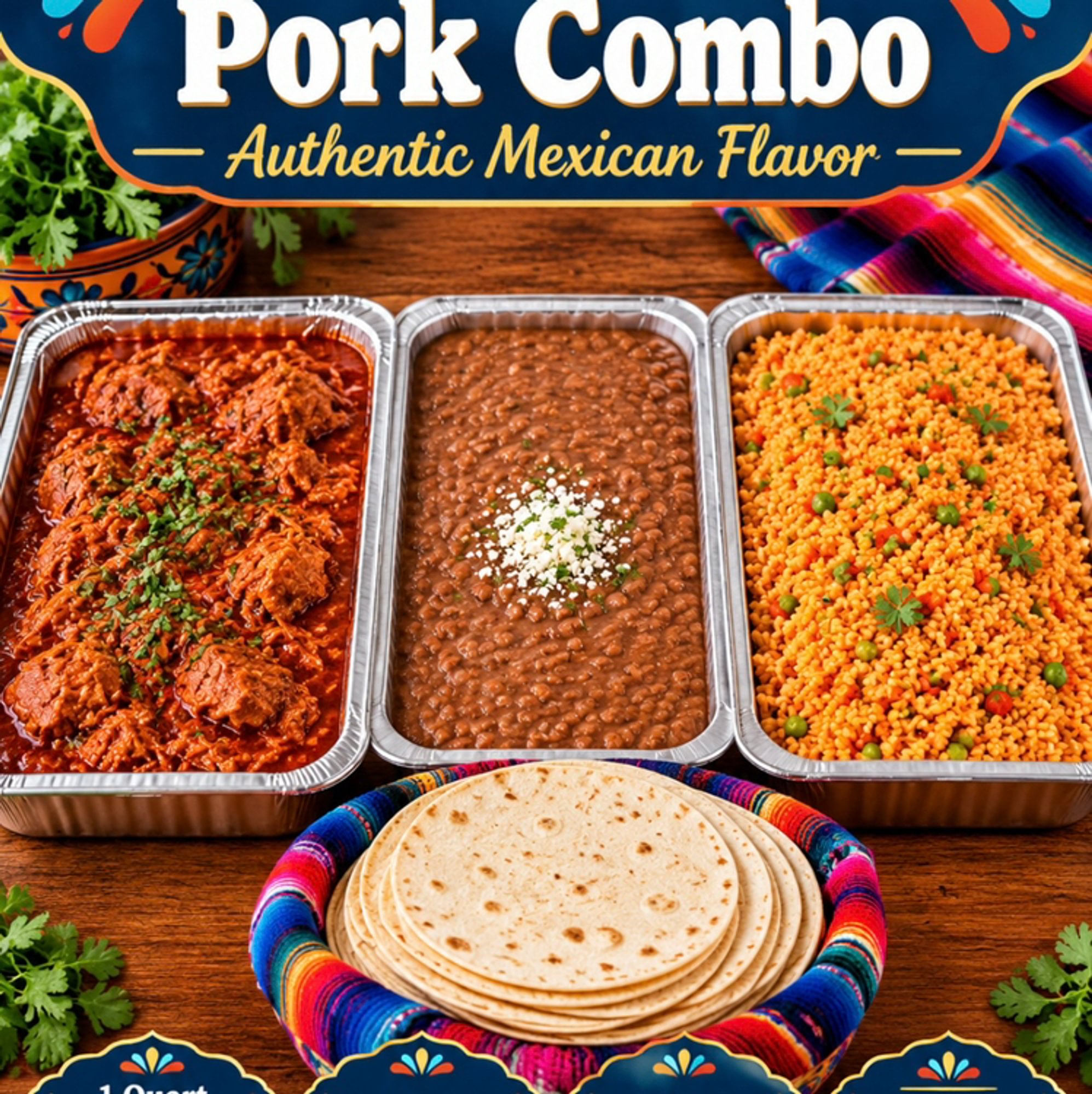 Family Pack #6 Red Chili Pork