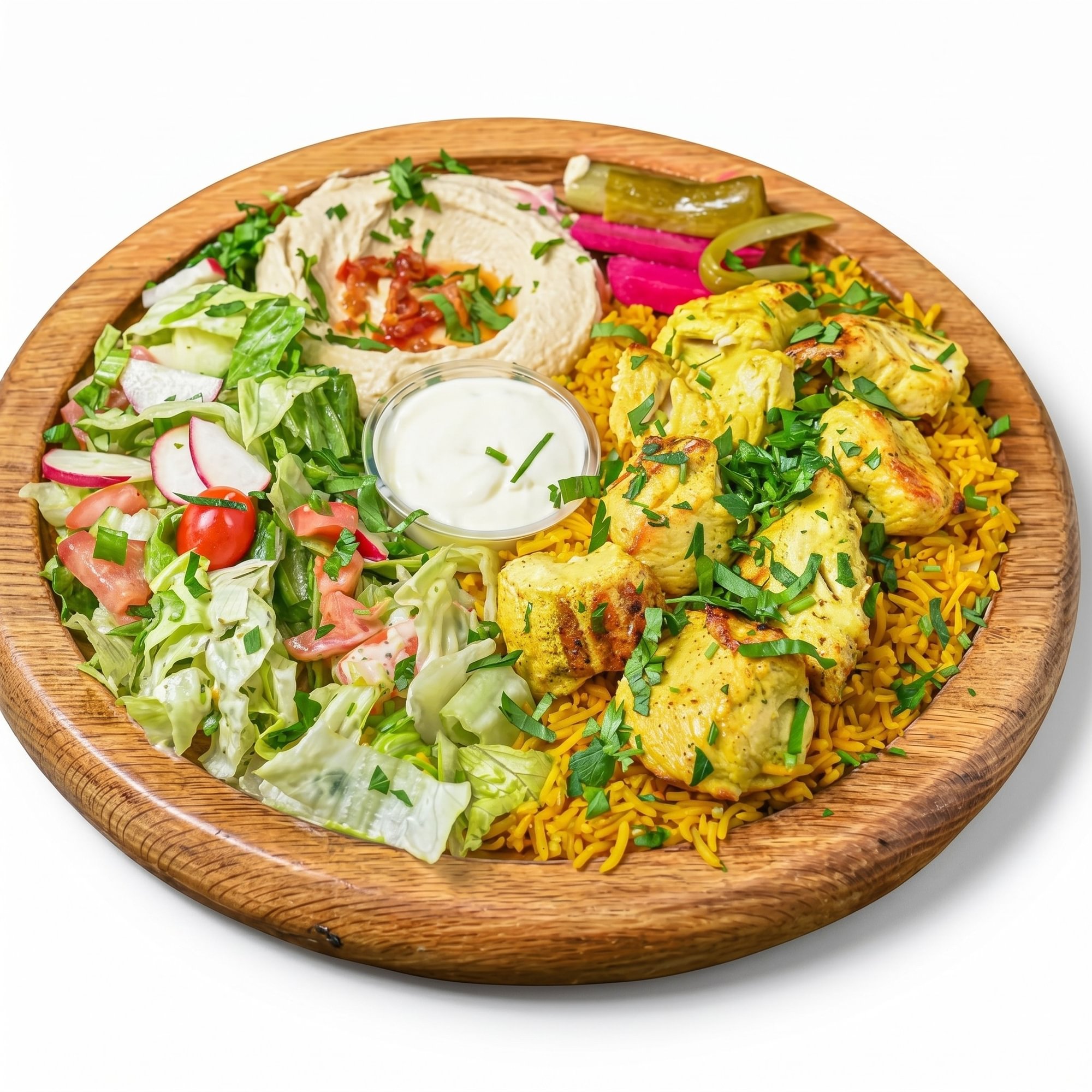 Chicken Kabob Platter