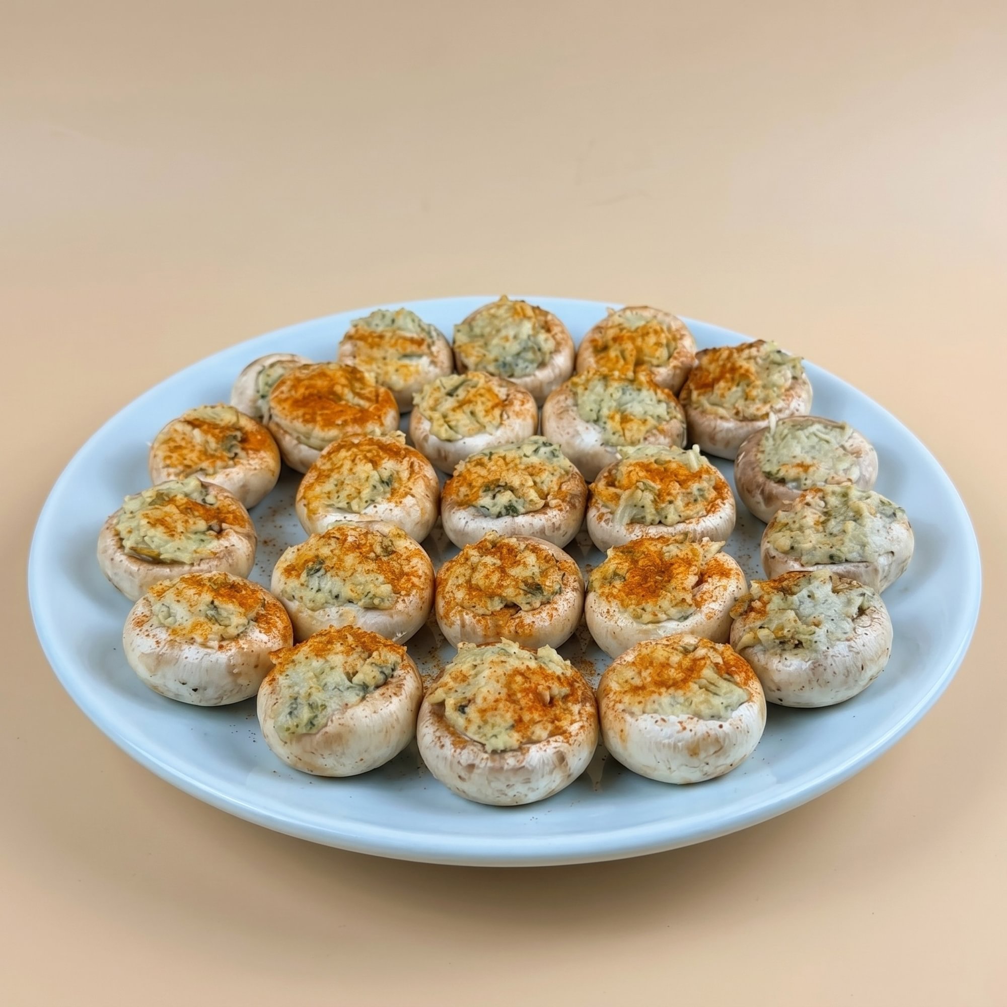 Crab Meat Stuffed Mushrooms
