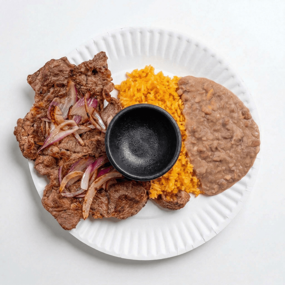 Bistec Encebollado Platillo