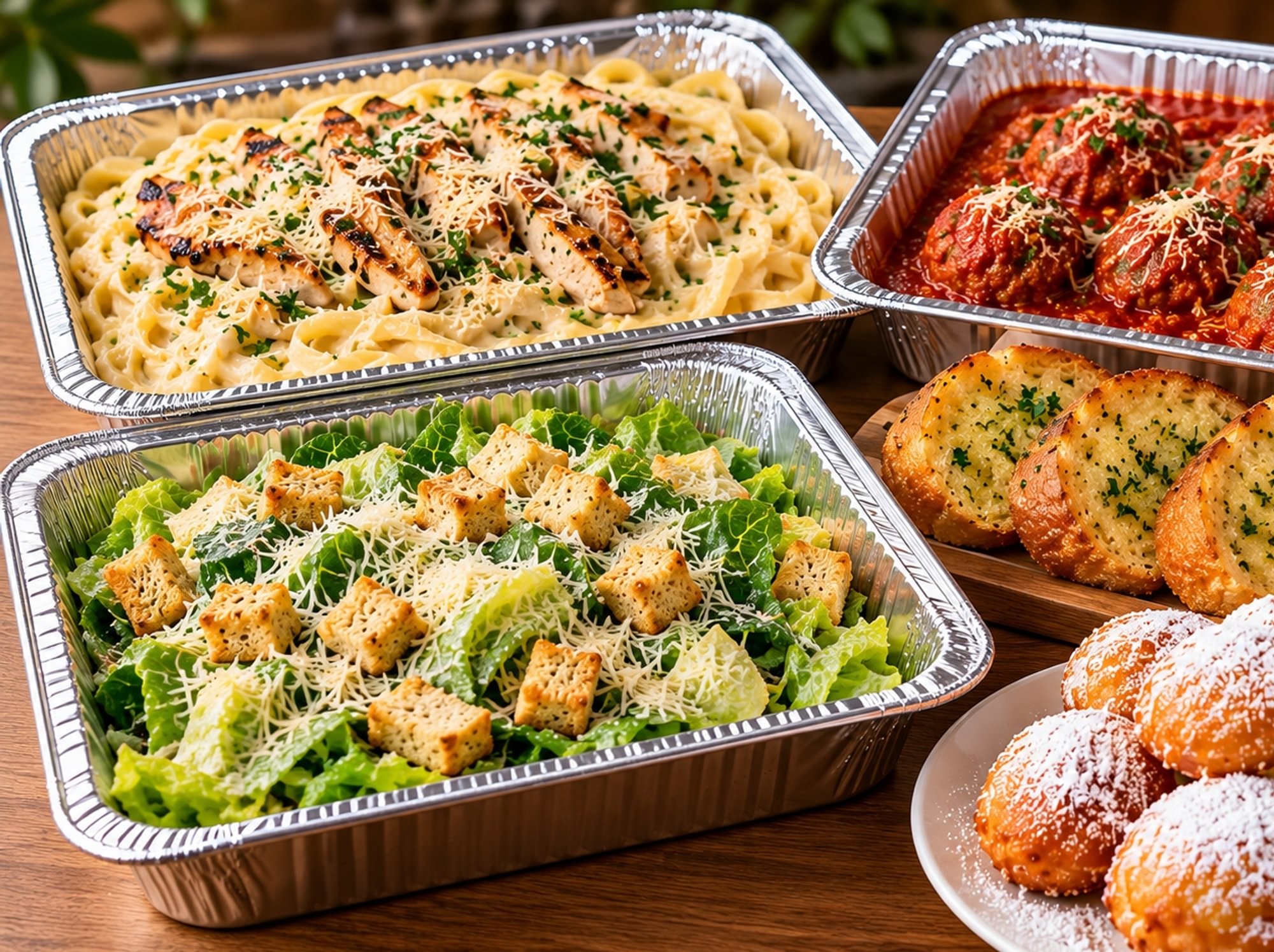 ITALIAN CATERING PACKAGE — SERVES 10