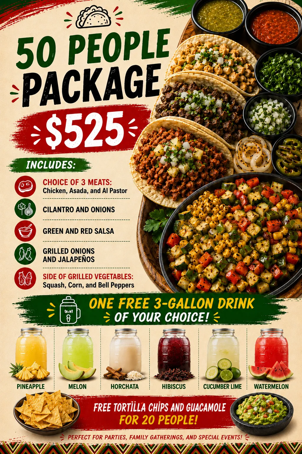 Eating Tacos Catering