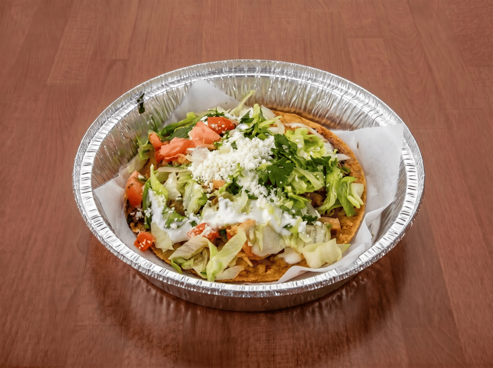 Orden De 3 Tostadas De Tinga / Order of 3 Tinga Tostadas