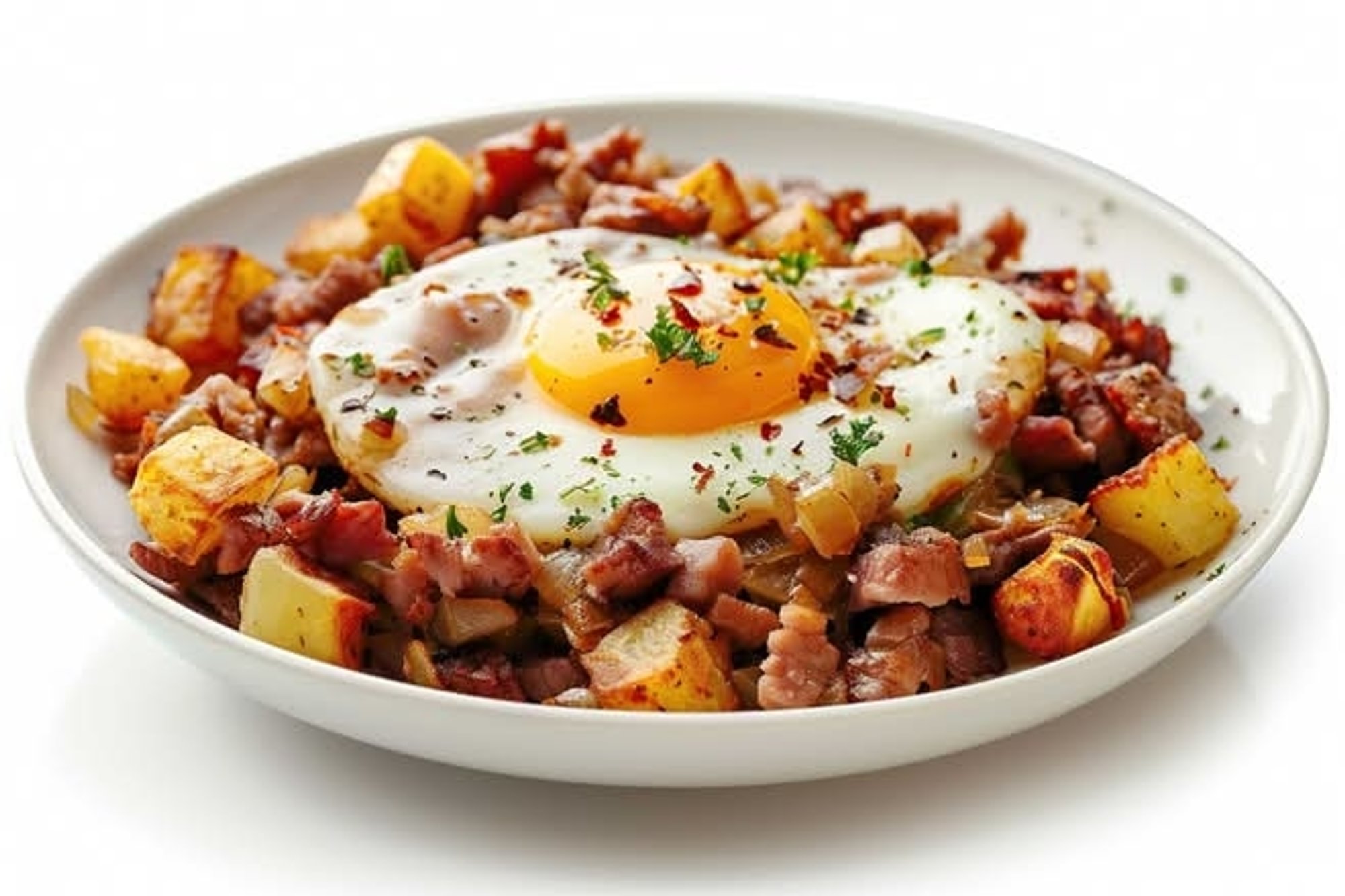 Two Eggs, Corned Beef Hash & Toast