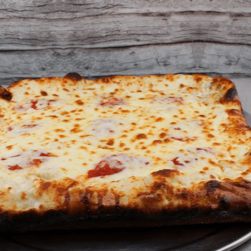 Small 4 Square Slices Sicilian (8x8 in) Cheese Pizza