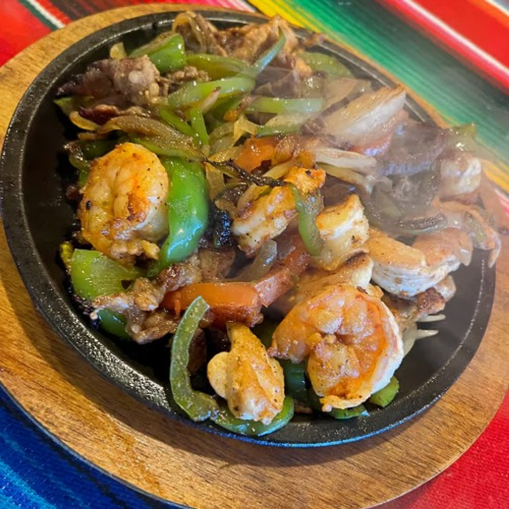 Fajitas De Camarones