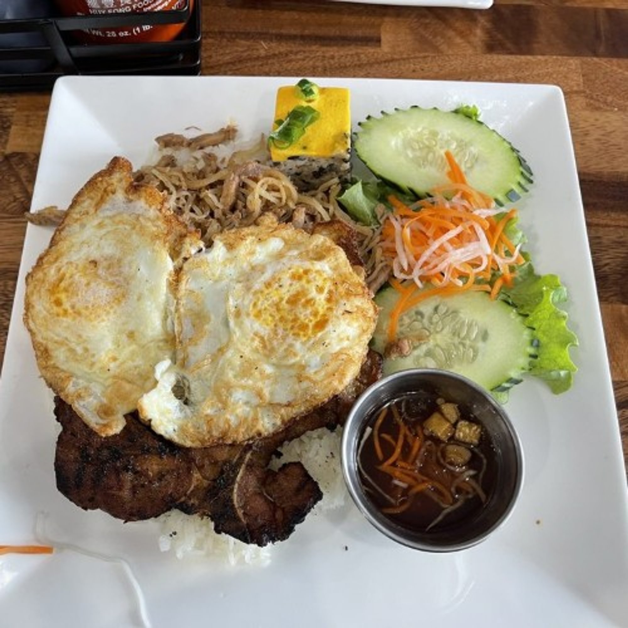 G3. Grilled pork chop combo