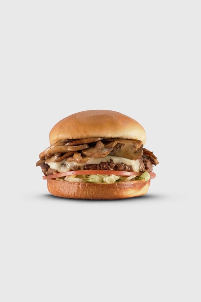 Mushroom Swiss Burger