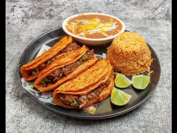 2 Chicken Birria Tacos