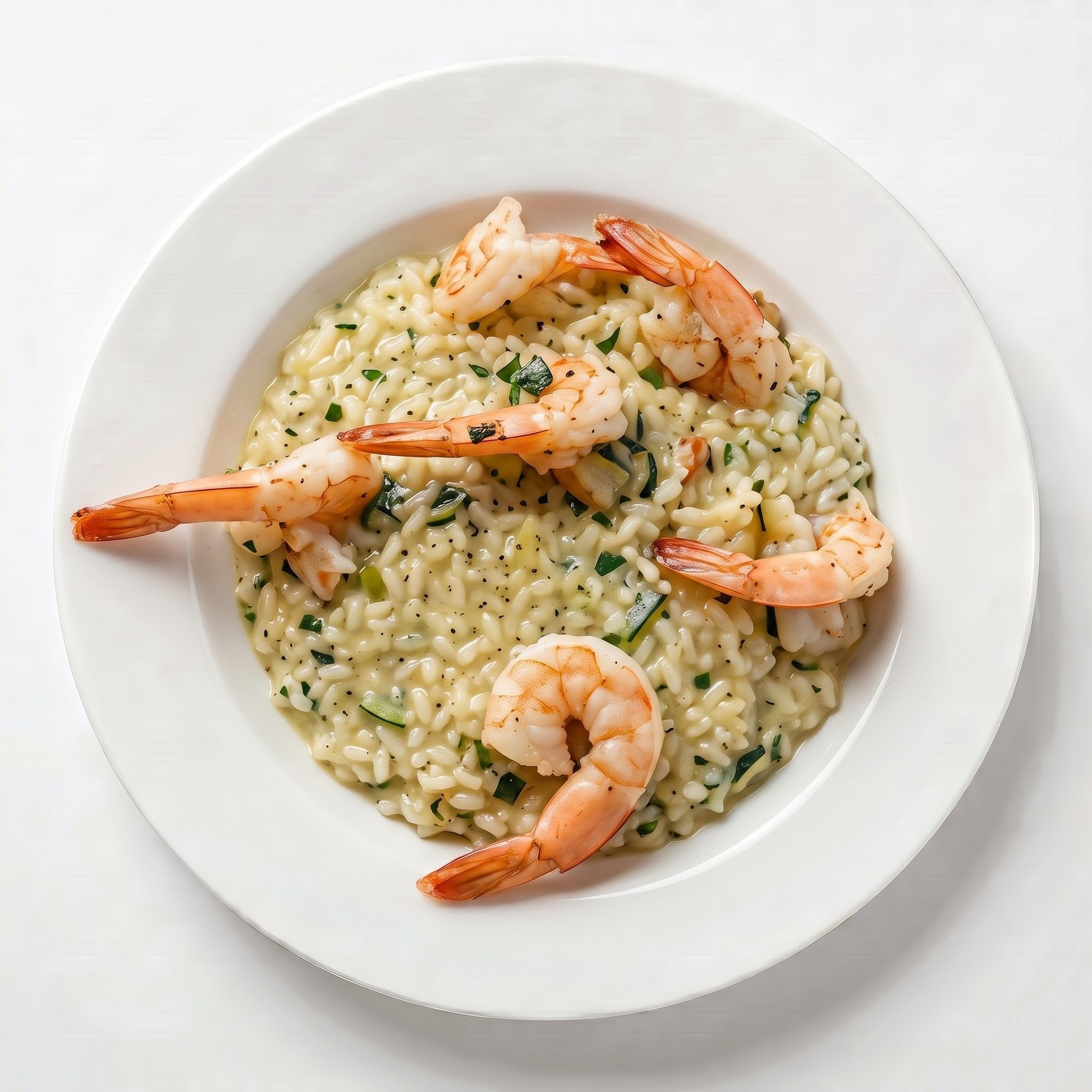 Shrimp Risotto Lunch