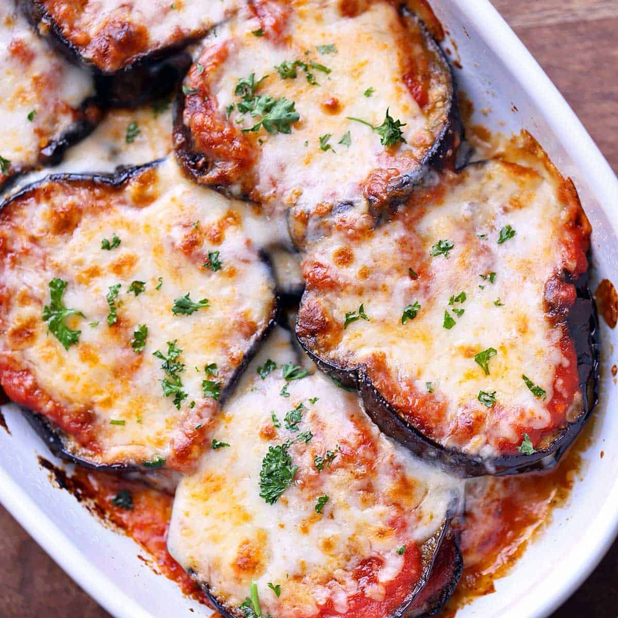Eggplant Parmesan Dish