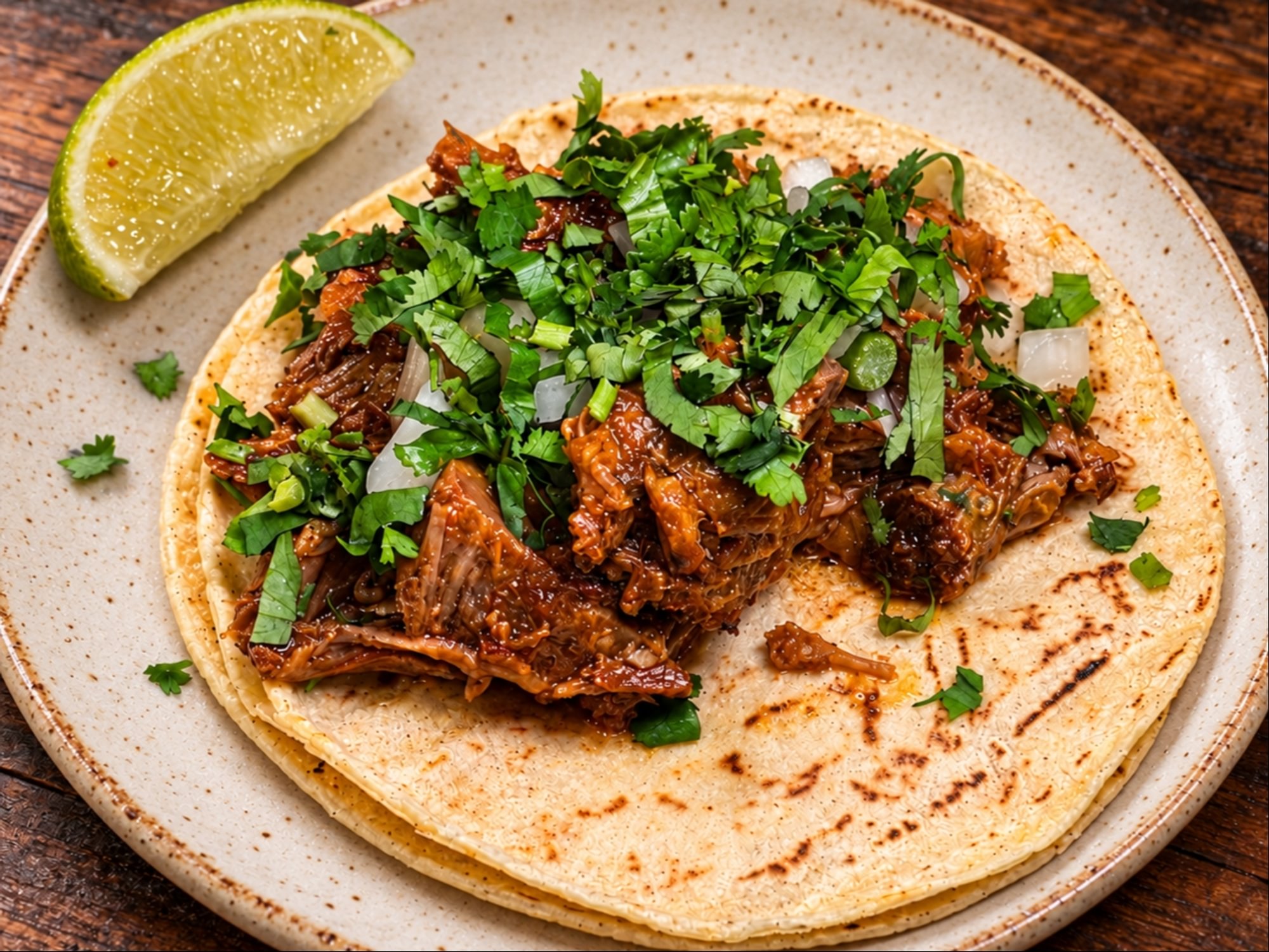 Chicharron estilo Monterrey Taco