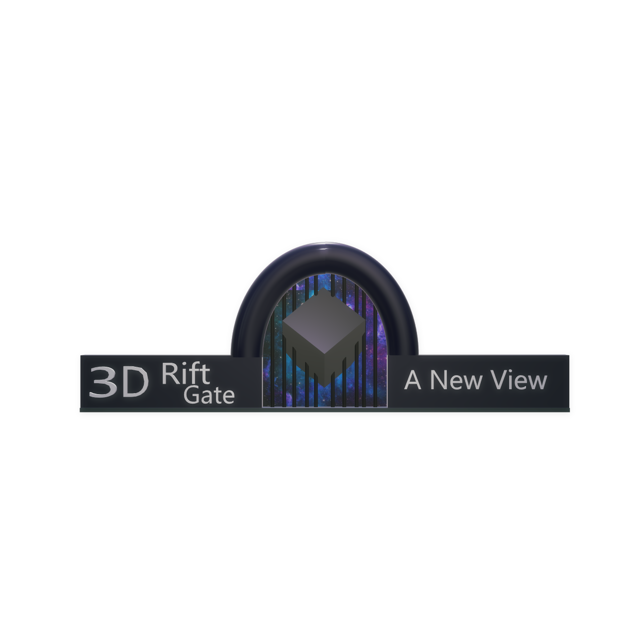 3D Rift Gate Logo