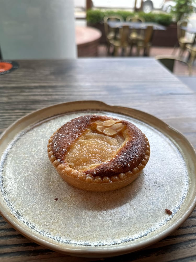 Pear & Almond Tart