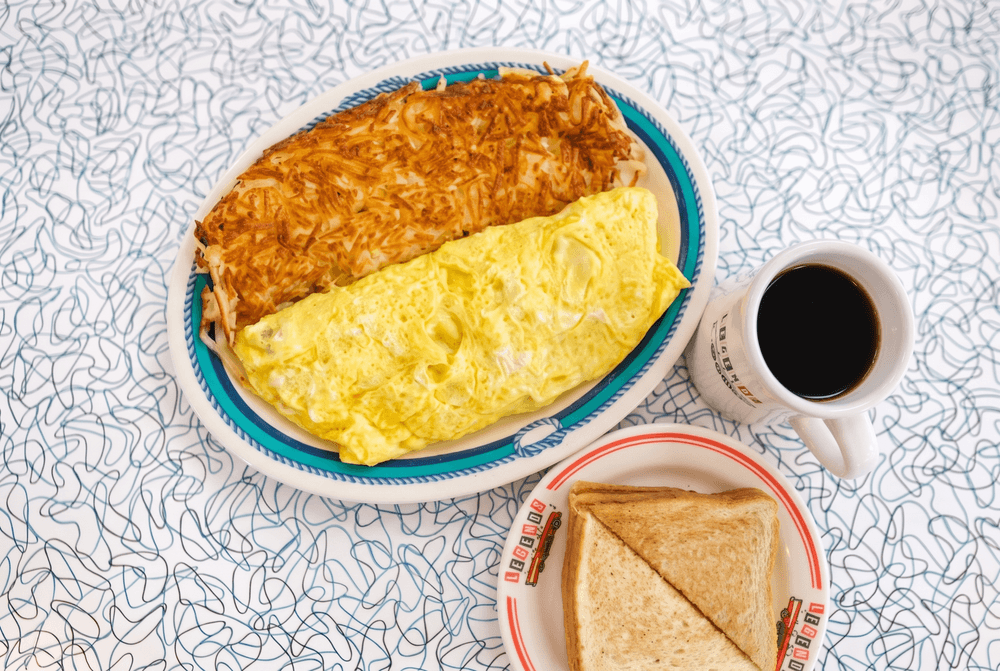 Ham, Bacon, or Sausage Omelette