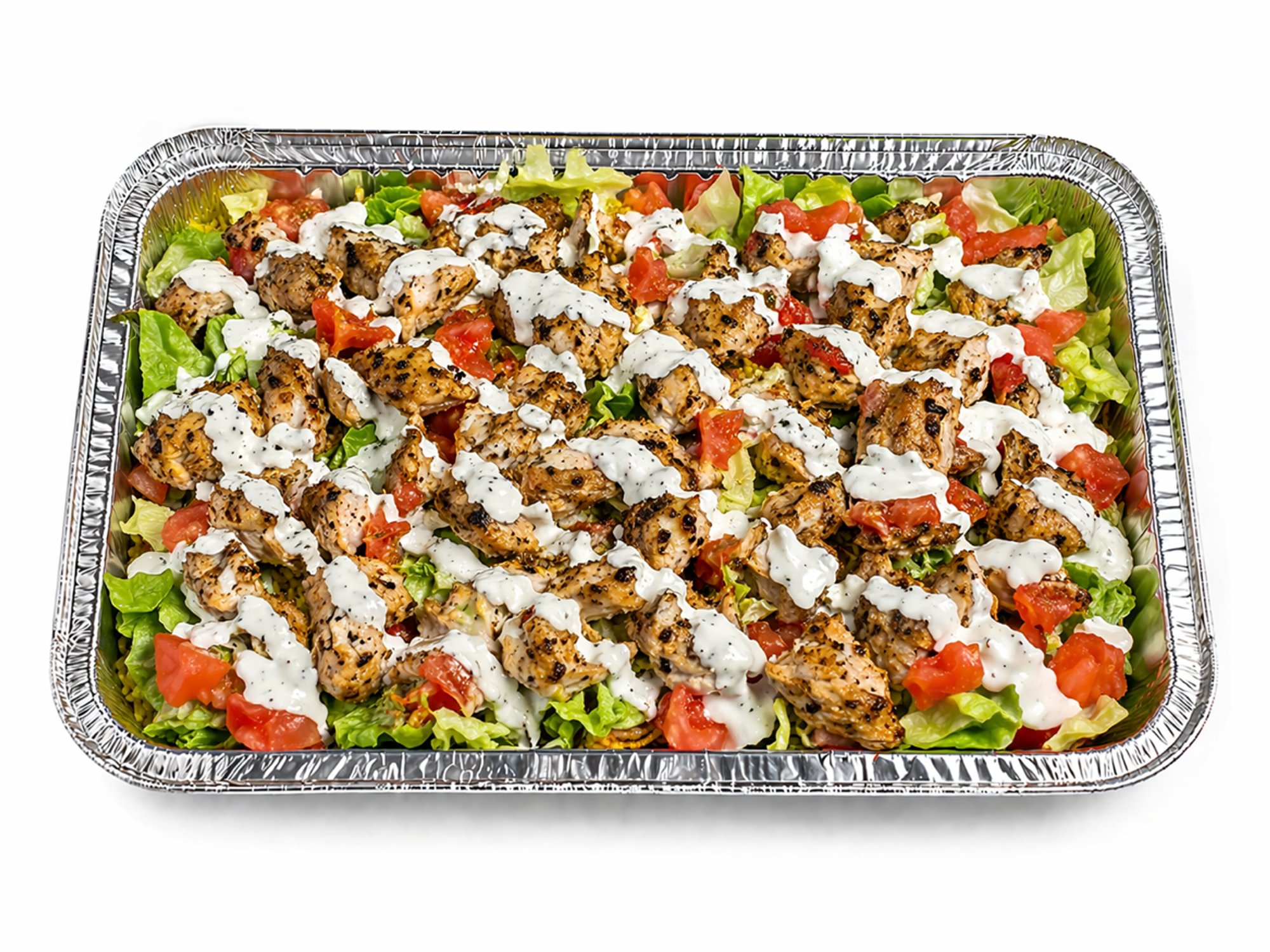 Chicken Over Salad