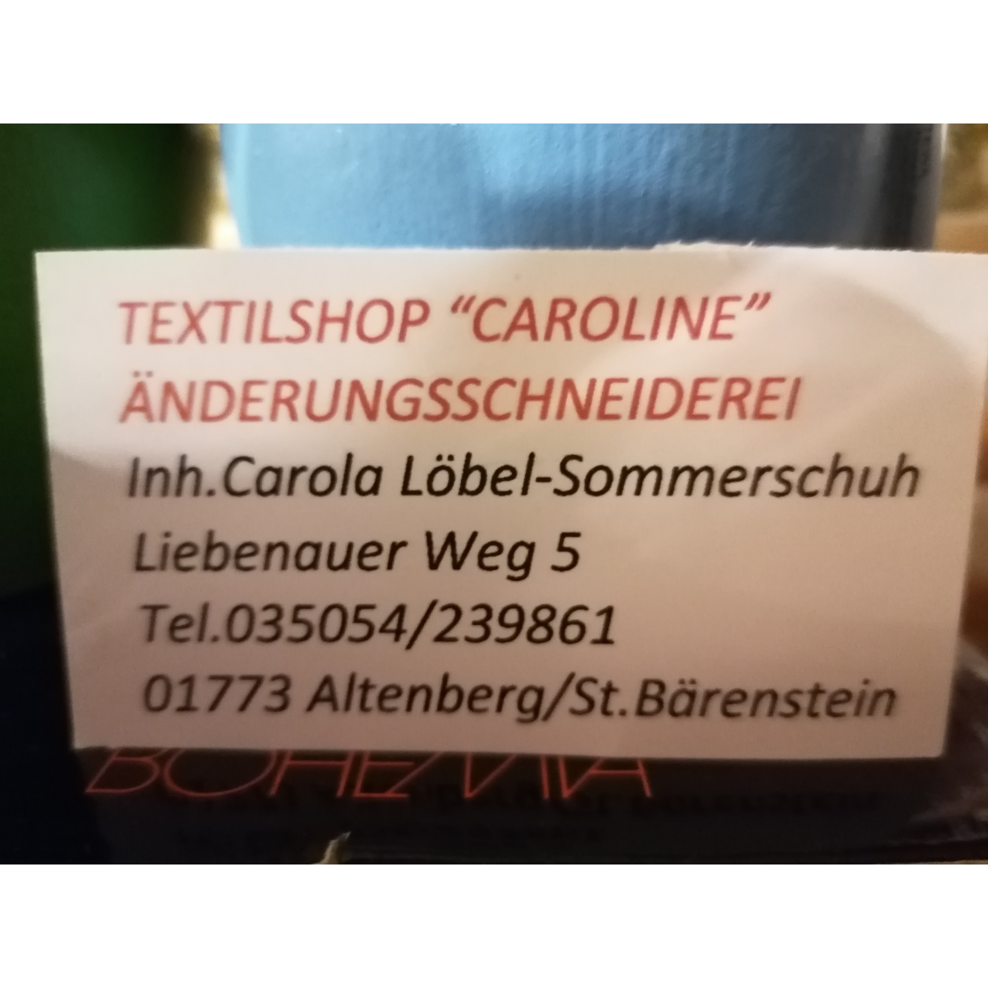 Logo von Carola Löbel-Sommerschuh Textilshop Caroline
