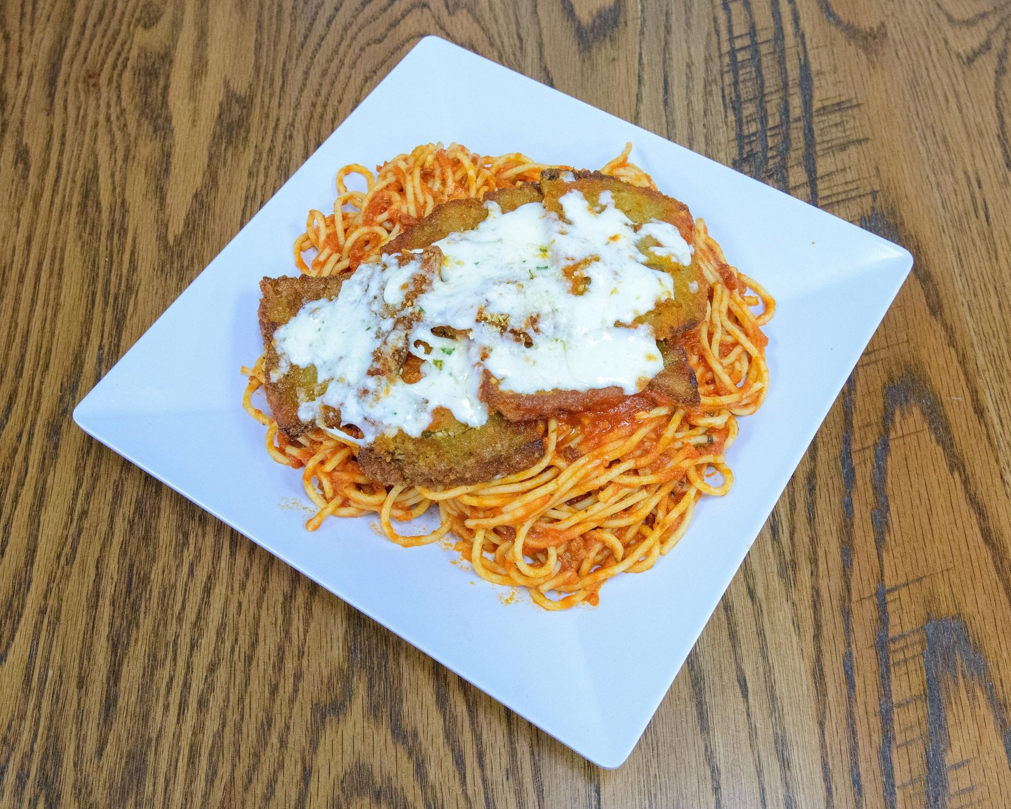 Eggplant Parm Dinner