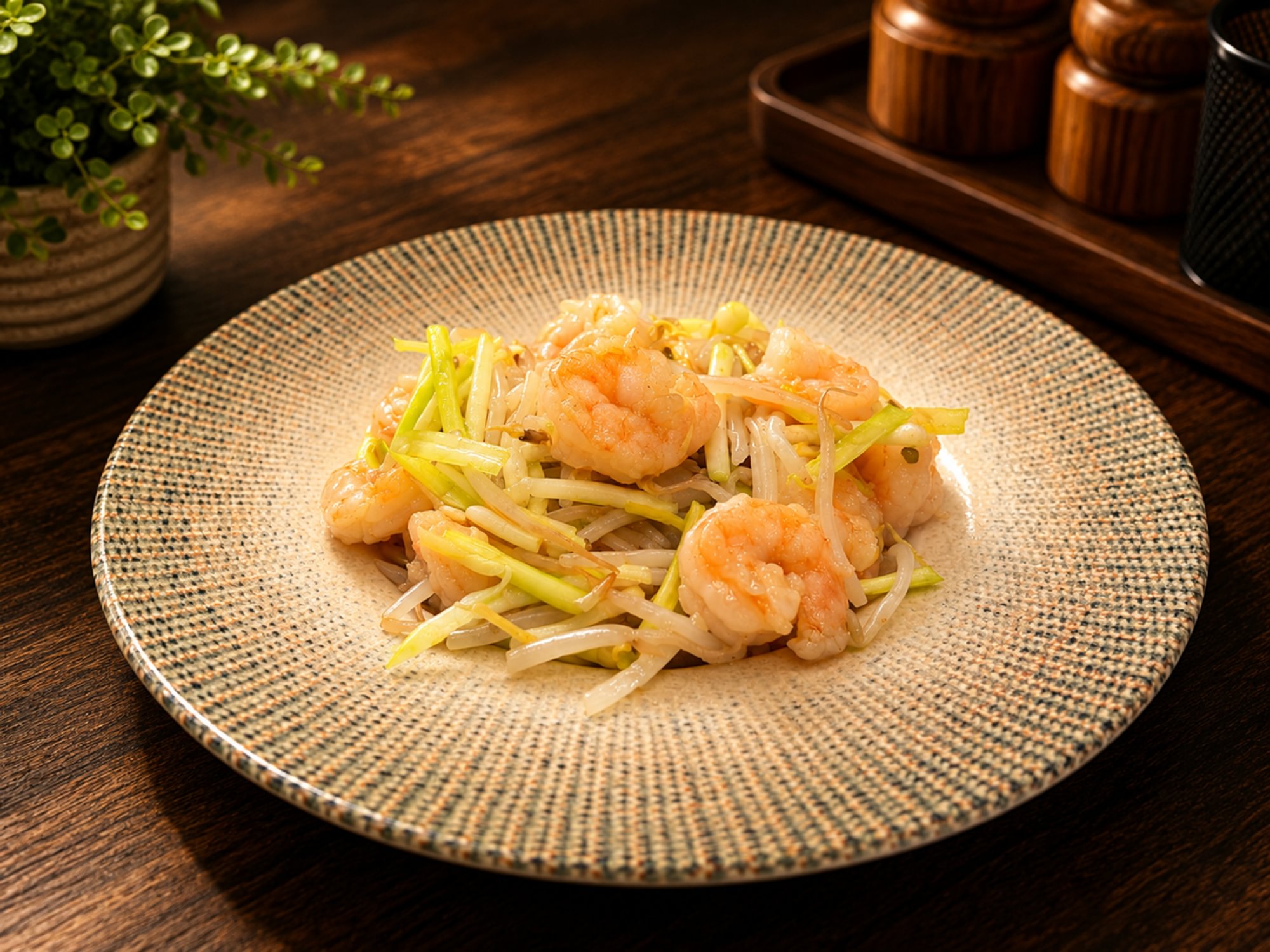 Stir-Fried Shrimp with Yellow Chives / 韭黄虾仁