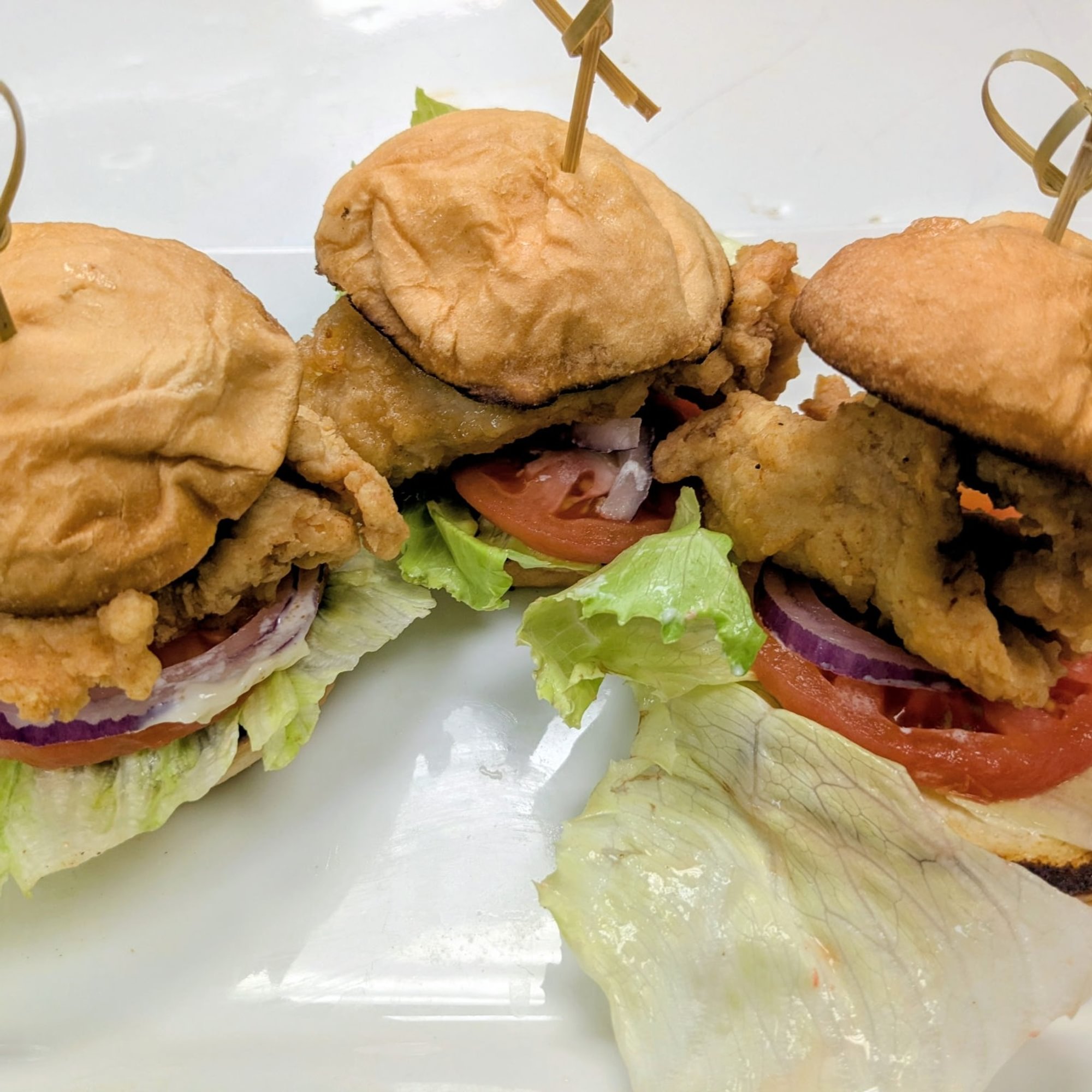 Crispy Chicken Sliders