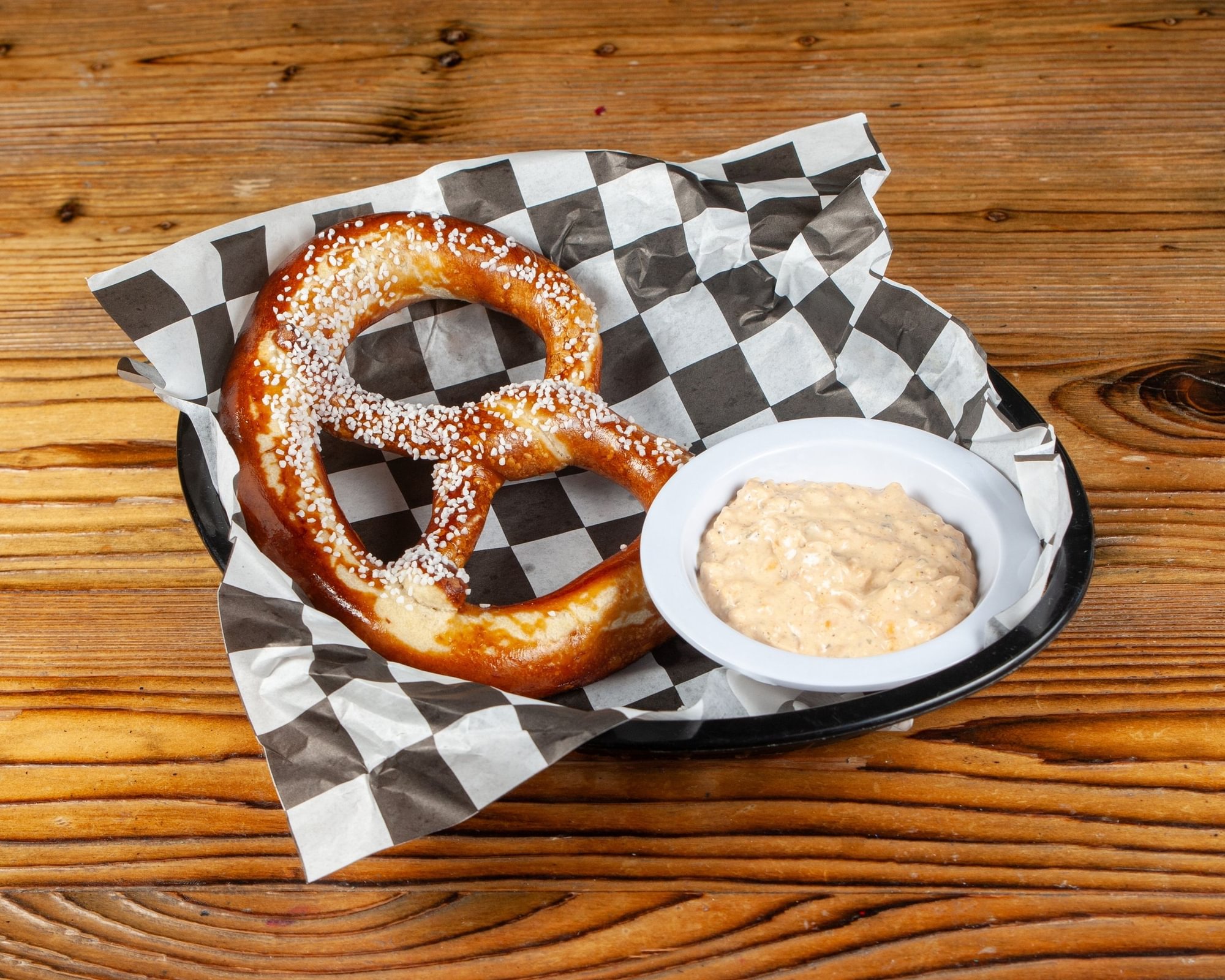 Beer Cheese Dip & Pretzel