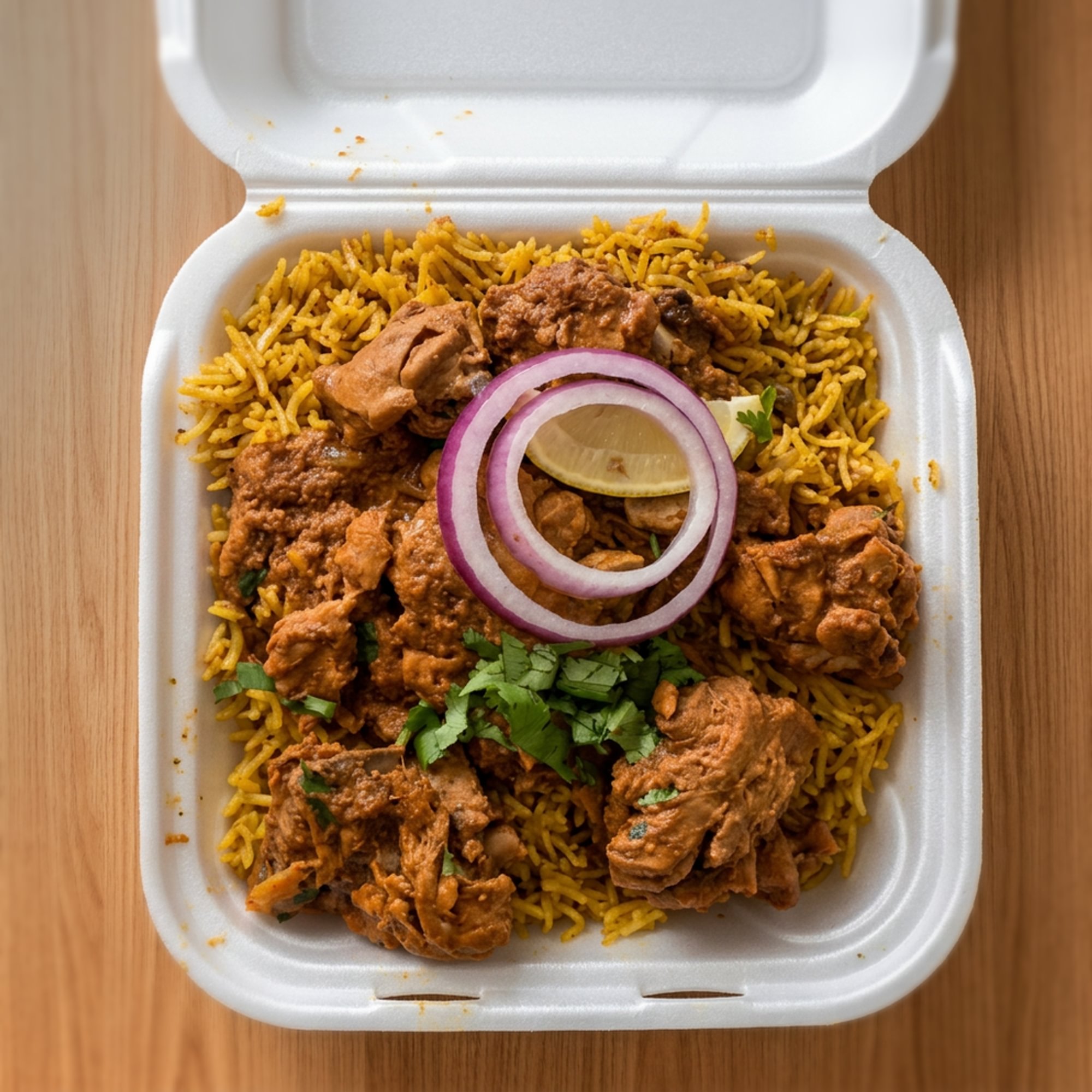 Ghee Roast Chicken Mandi