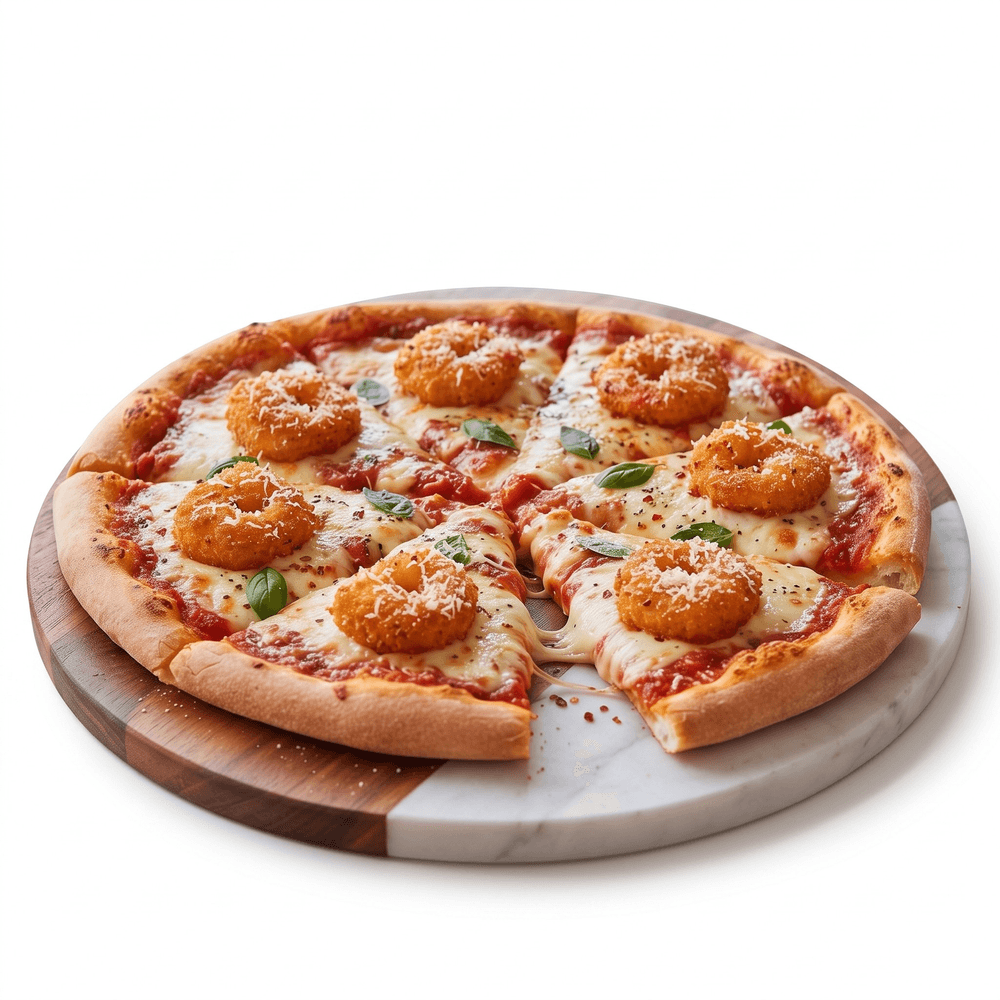 Shrimp Parmigiana Pizza