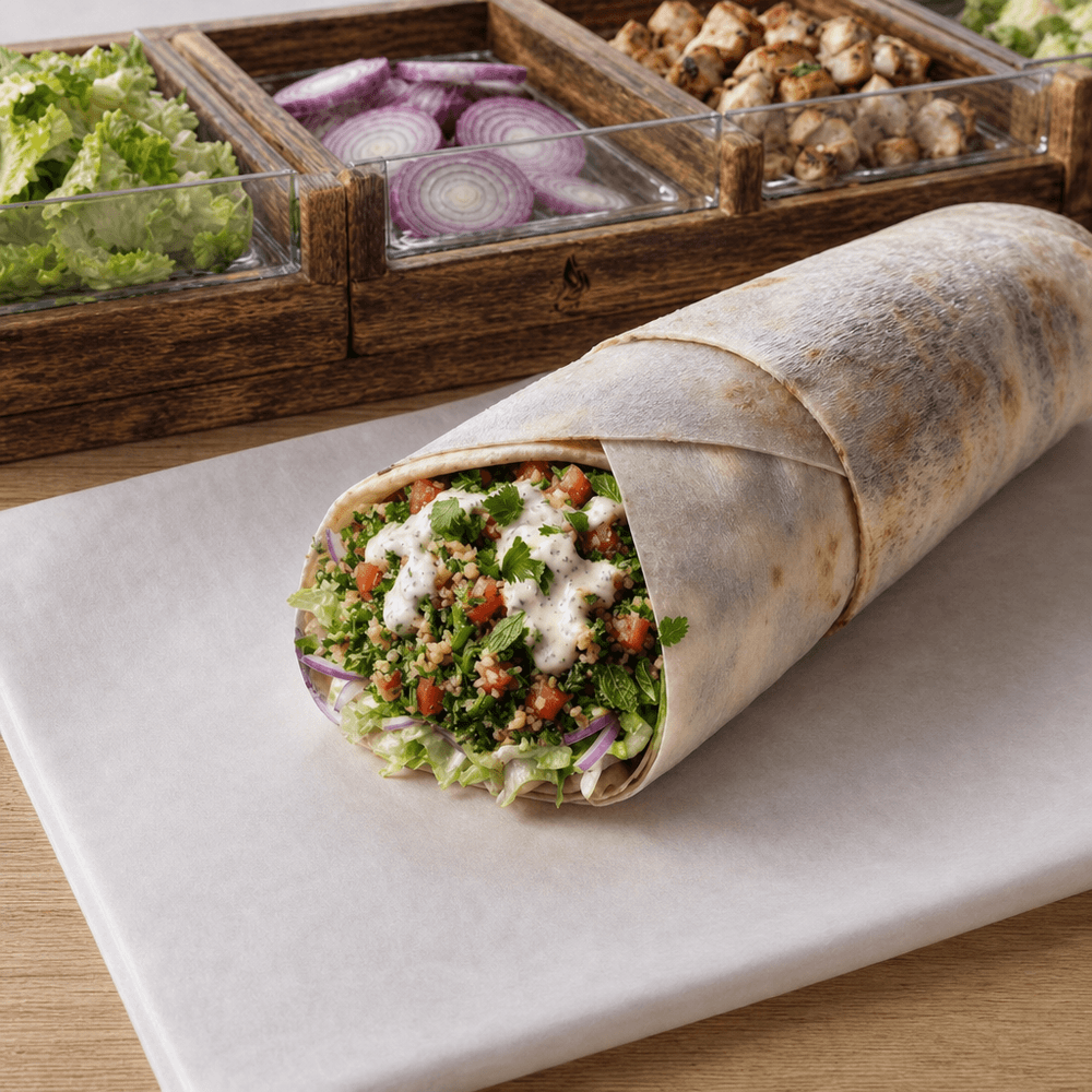 Appetizer Pita Wrap