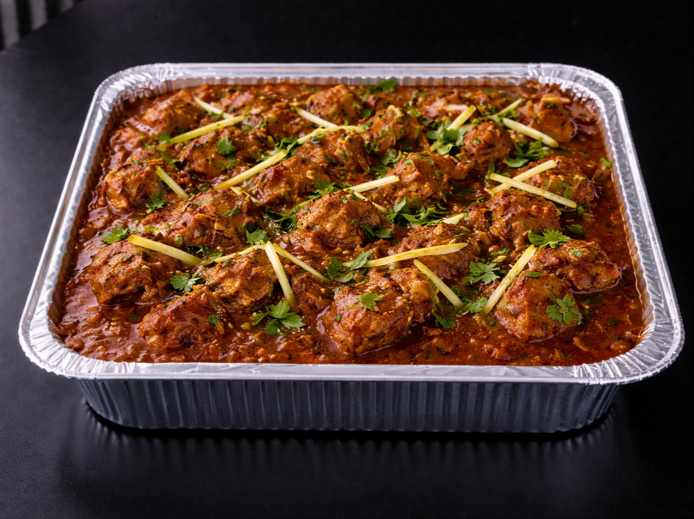 Delightful Goat Curry Tray