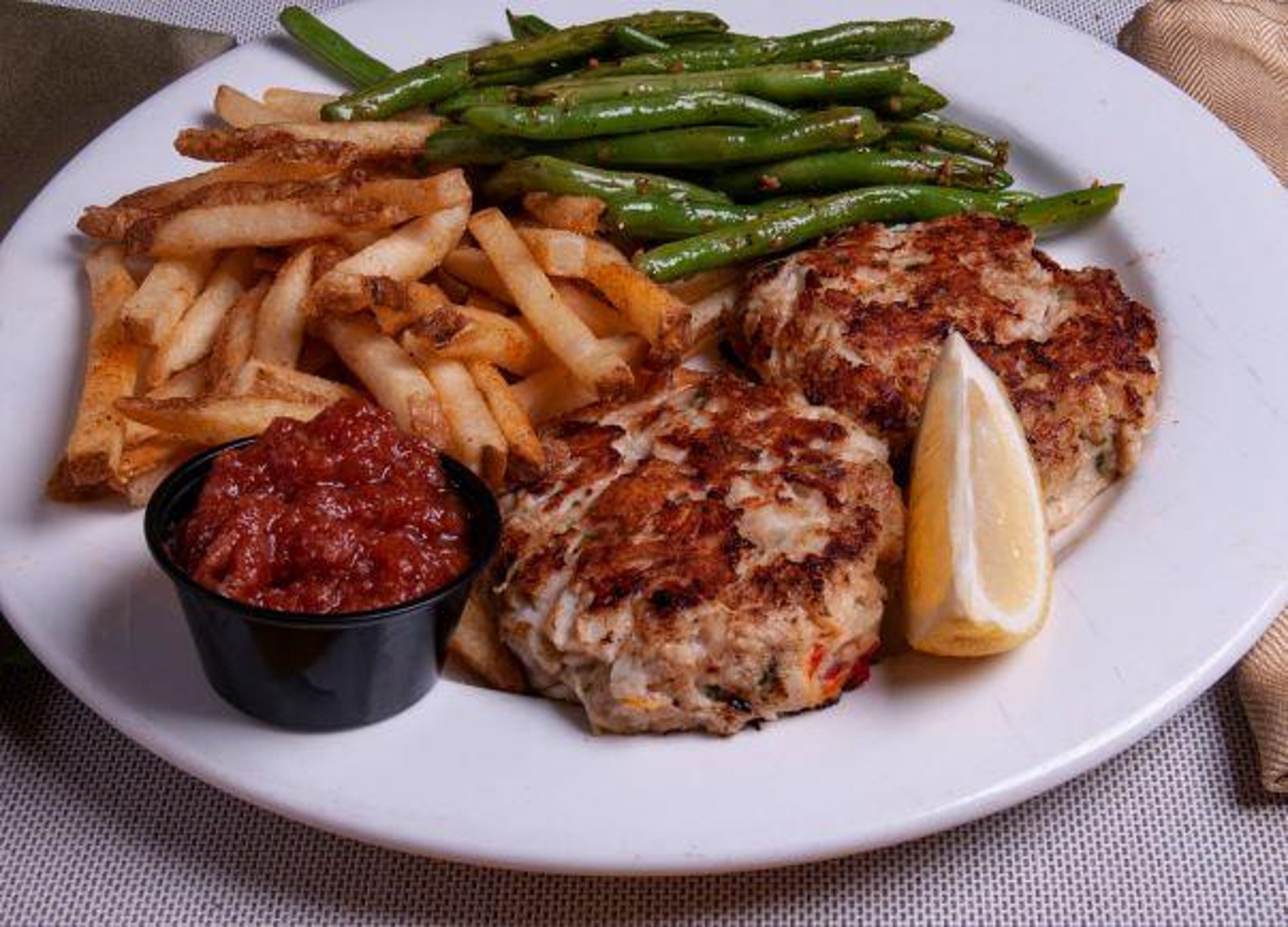 Crab Cake Entrée