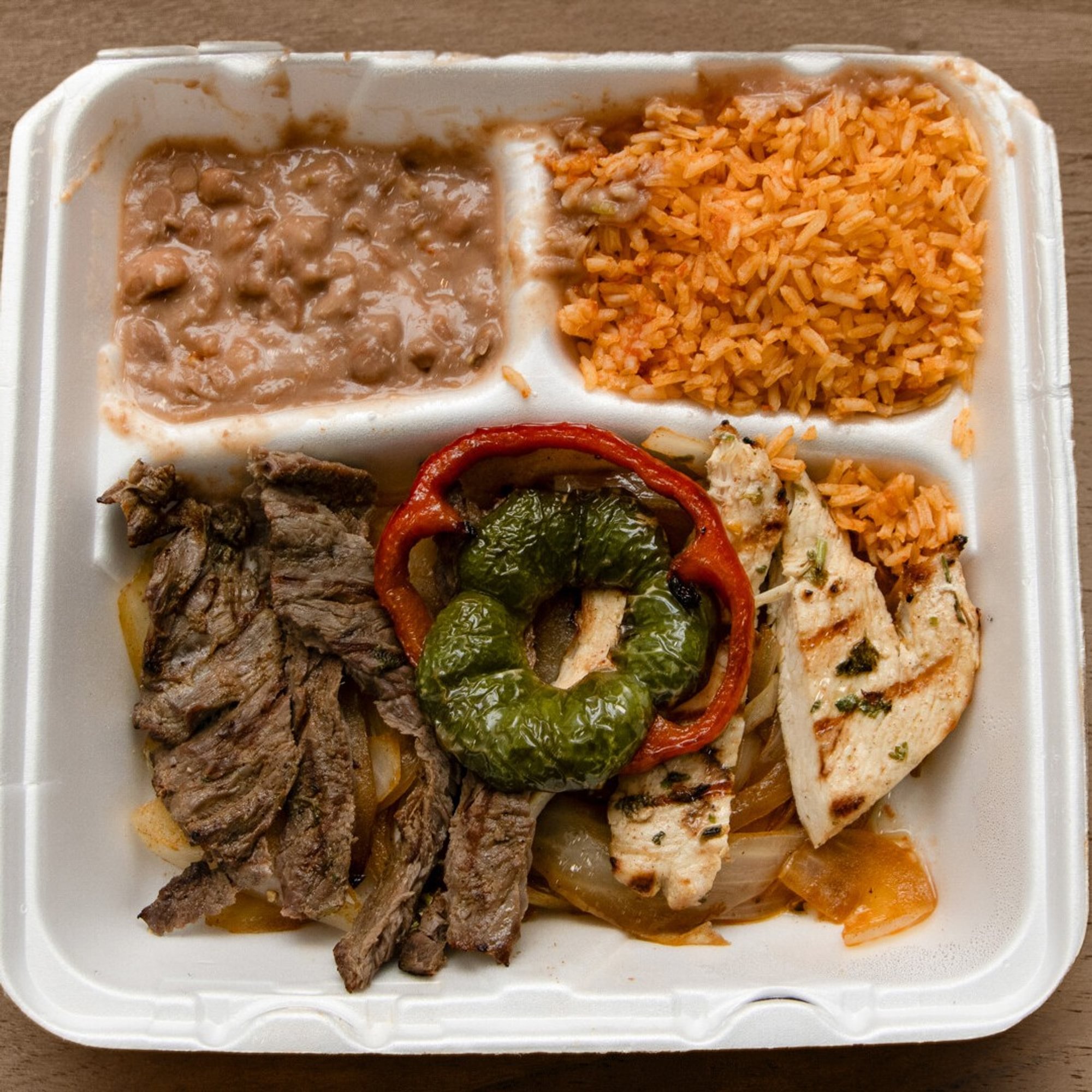 Chicken-Beef Fajitas