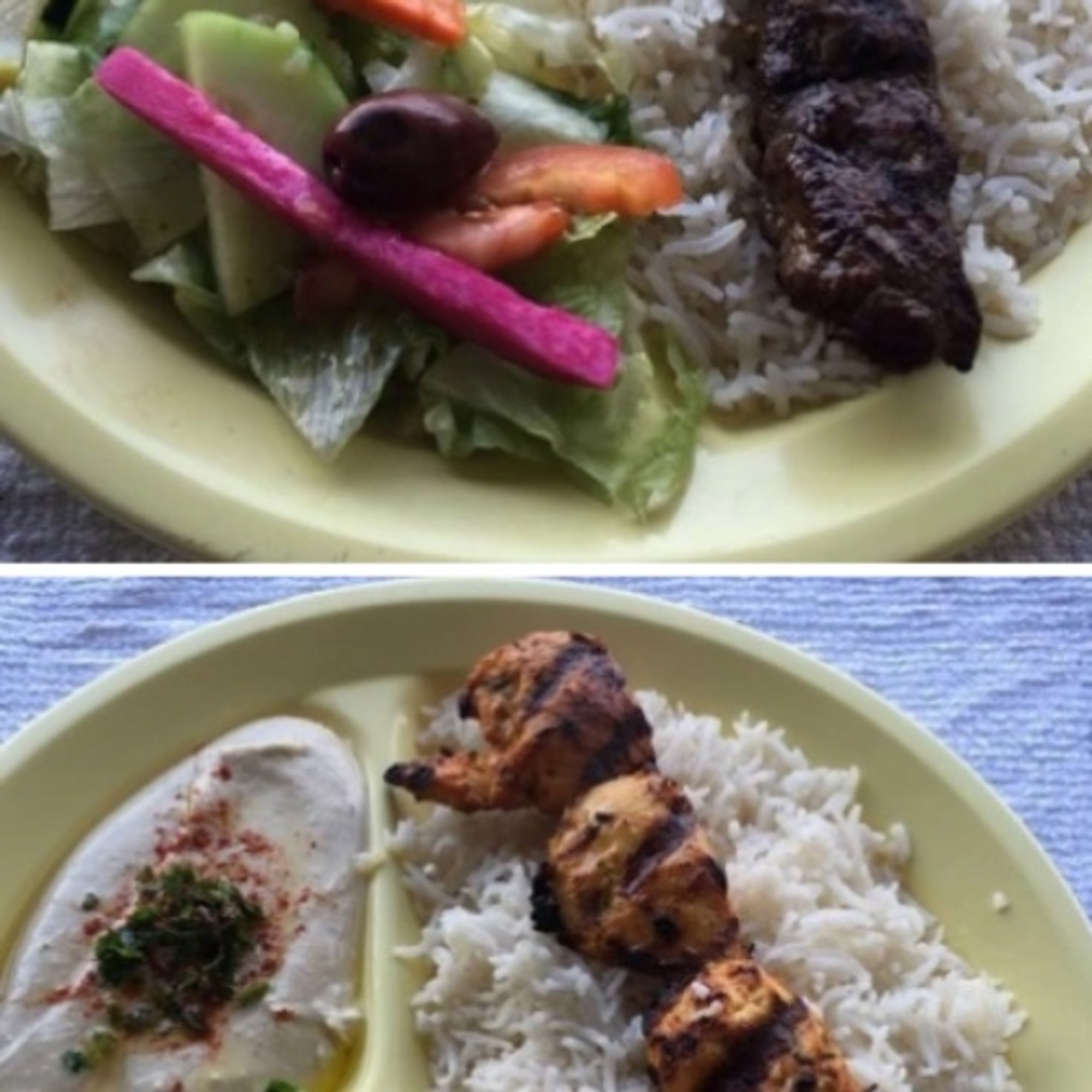 Two  BOWLS ( Served with 2 sides )