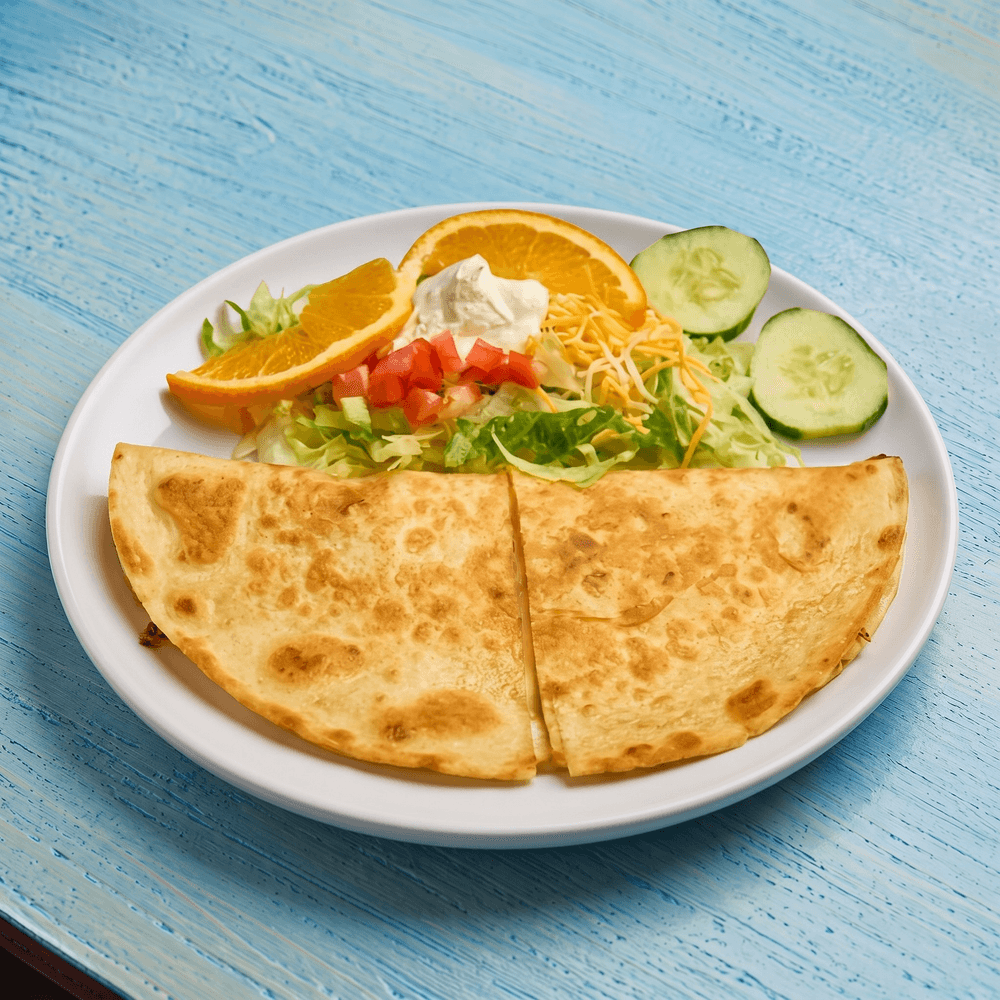 Ground Beef or Shredded Chicken Quesadilla