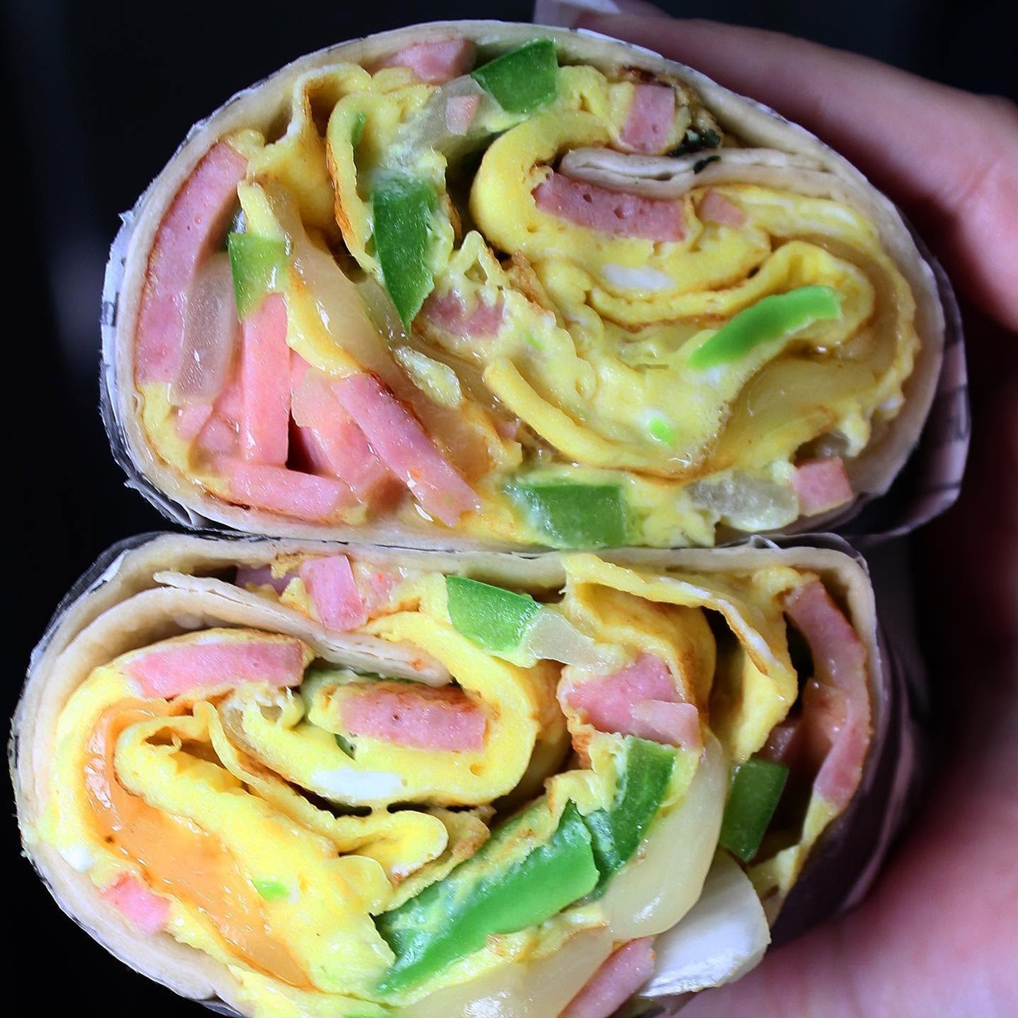 Huevos California Wrap