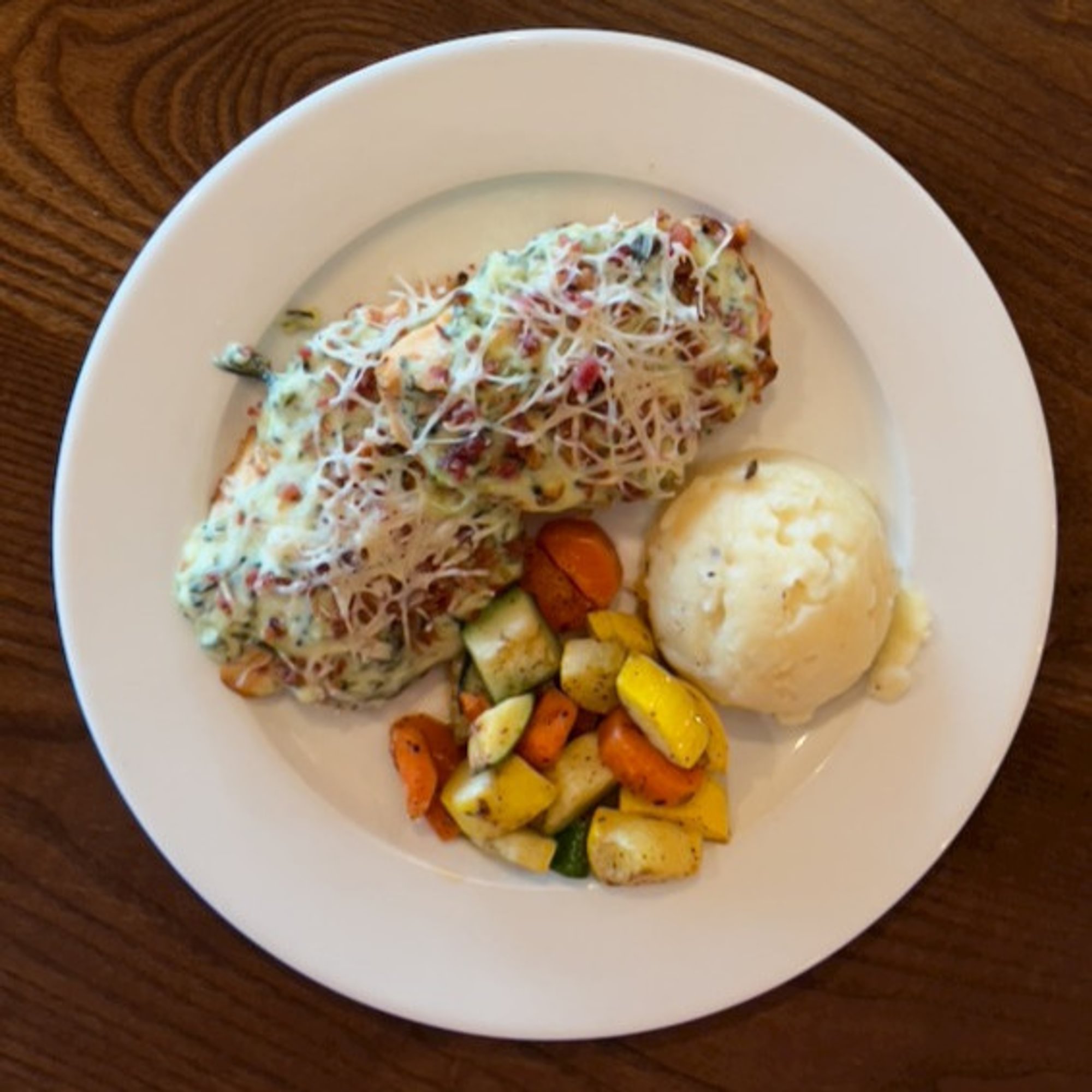Chicken Rockefeller